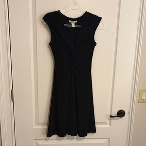 White House Black Market Classic Black Mini Dress